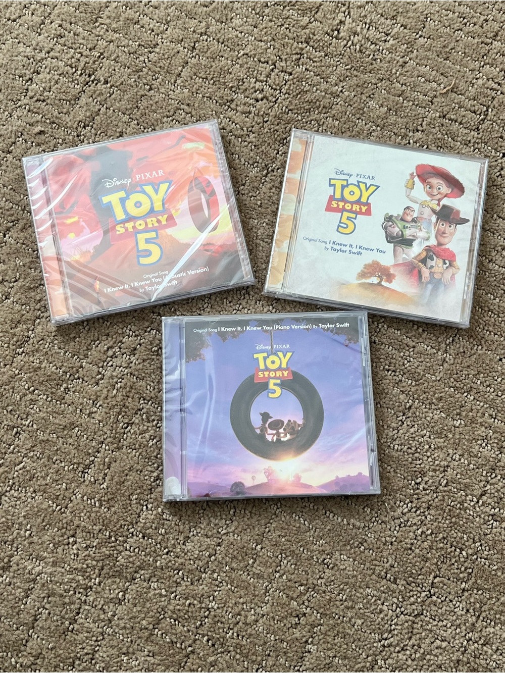 Sealed - Taylor Swift Limited Edition Disney Toy Story 5 CDs
